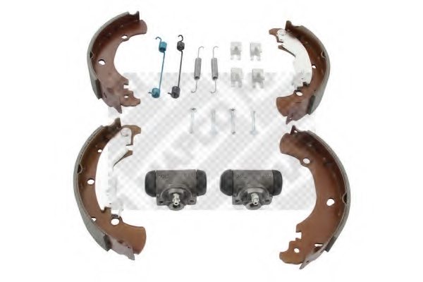 MAPCO 9749 Brake Shoe Set